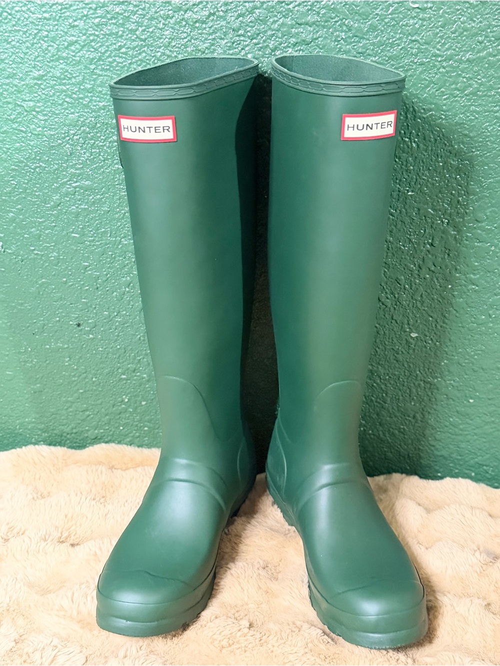 Hunter rain boots